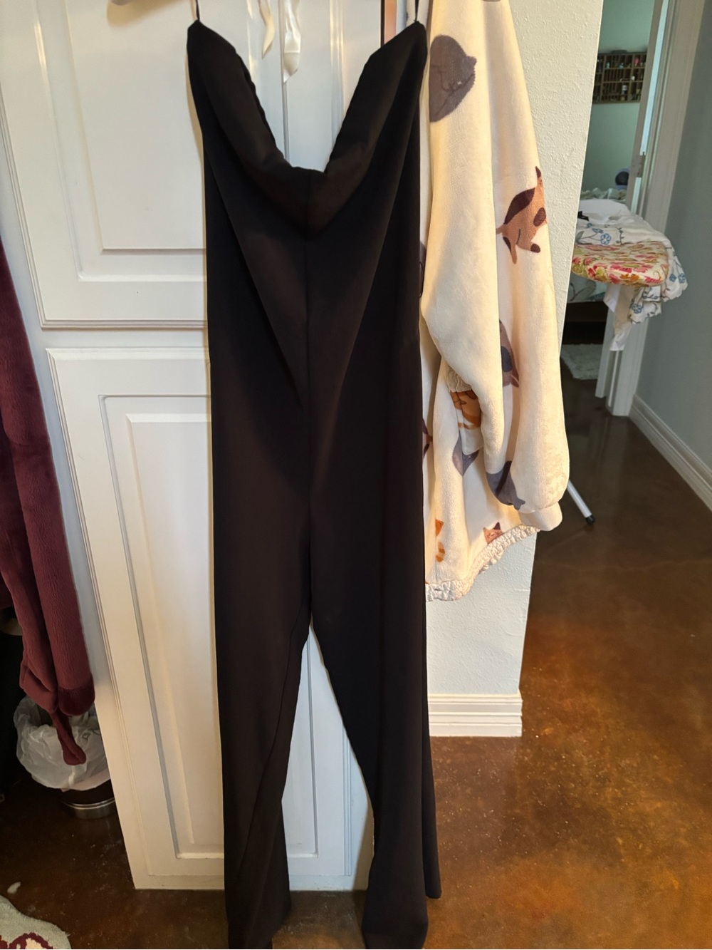 Vince Black Wide-Leg Jumpsuit